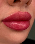 Фото после процедуры Перманентный макияж губ