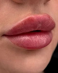 Фото до процедуры Перманентный макияж губ